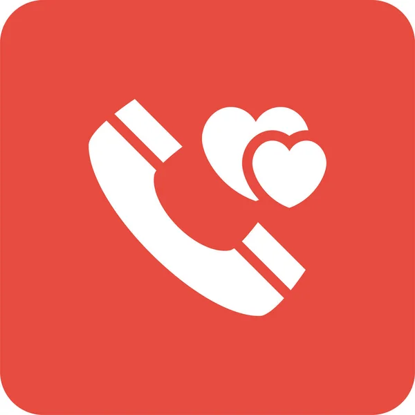 Chatt Kommunikation Kärlek Ikon Badge Stil — Stock vektor