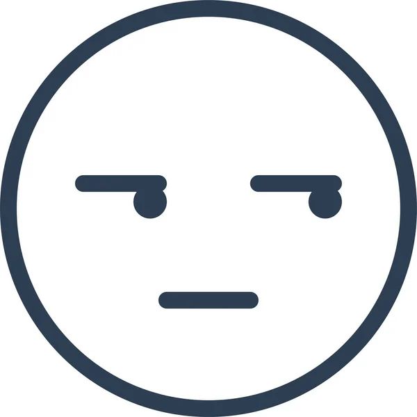 Avatar Emoticon Emotion Icon Icon — Stockový vektor
