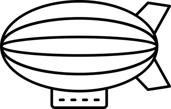 Иконка Инопланетного Летающего Корабля Категории Космических Пришельцев — стоковый вектор