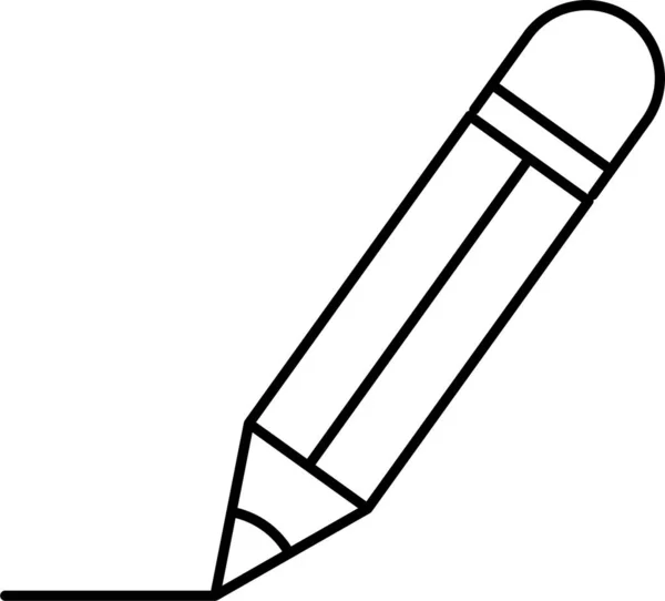 Create Edit Pencil Icon — Stock Vector