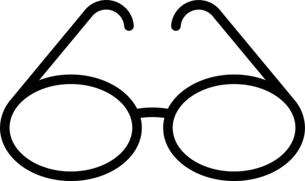 Szemüvegek Látás Szemüveg Ikon — Stock Vector