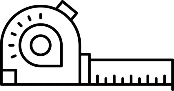 框架结构测量规则图标 — 图库矢量图片