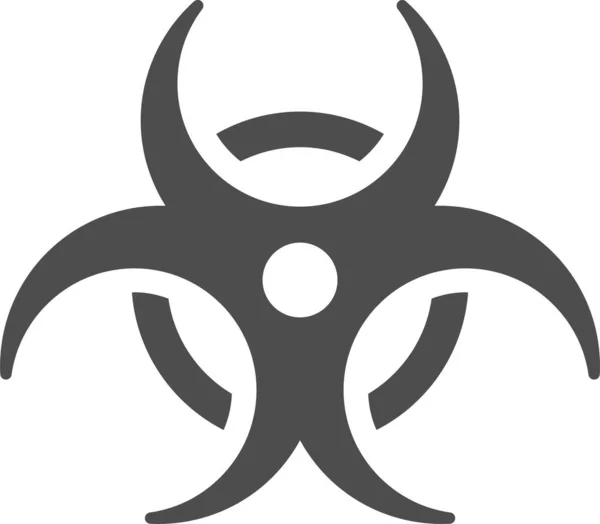 Virus Icono Web Diseño Simple — Archivo Imágenes Vectoriales