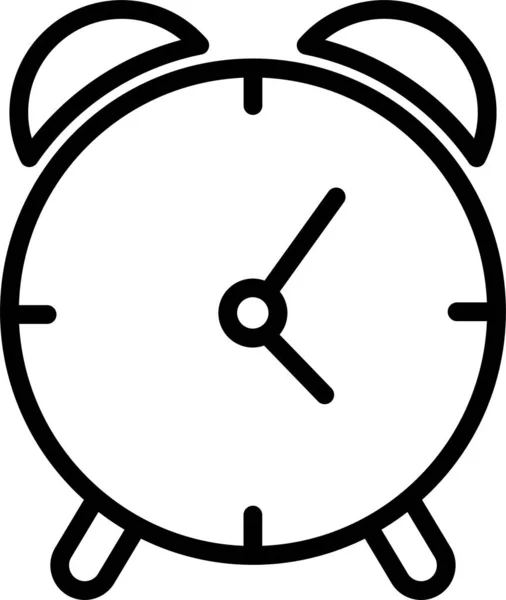 Alarm Clock Countdown Icon — Vettoriale Stock