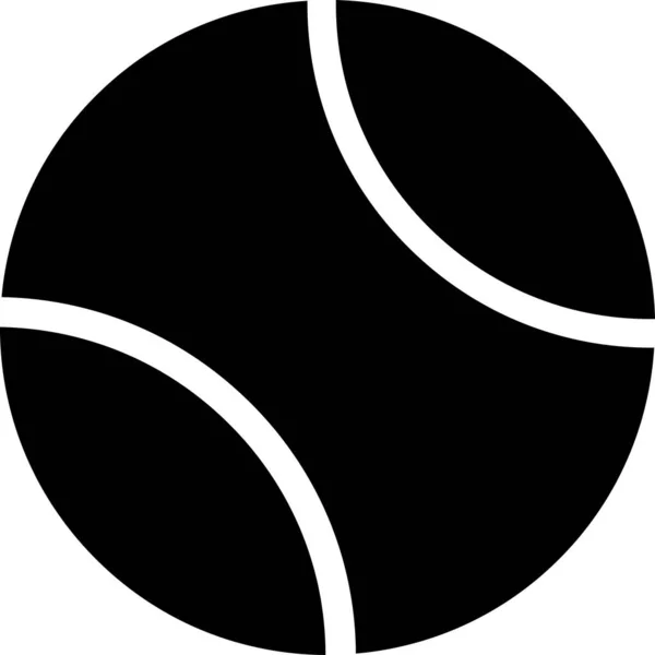 Ball Web Symbol Einfache Illustration — Stockvektor