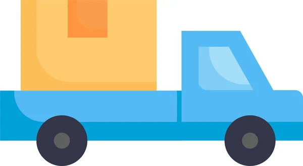 Car Delivery Logistic Icon Vehicles Modes Transportation Category — Stockvektor