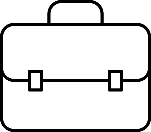 Tasche Aktentasche Gepäcksymbol — Stockvektor