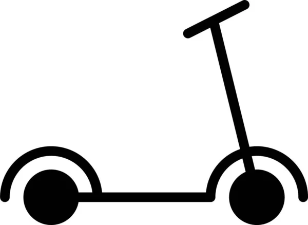 Roller Web Symbol Einfache Illustration — Stockvektor