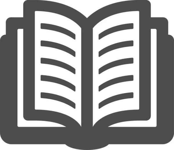 Βιβλίο Της Βίβλου Απλή Απεικόνιση — Διανυσματικό Αρχείο