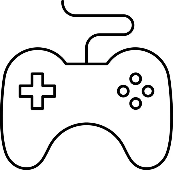 Icono Del Juego Controlador Consola — Vector de stock