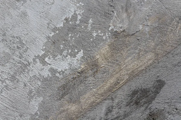 灰色のパレットの異なるセメント層を持つクラックされた背景 — ストック写真