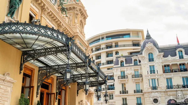 Edificios Modernos Tradicionales Monte Carlo Mónaco — Foto de Stock