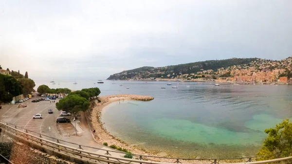 Nice フランス 2021年8月21日 地中海沿岸の都市景観 移動列車からの眺め — ストック写真