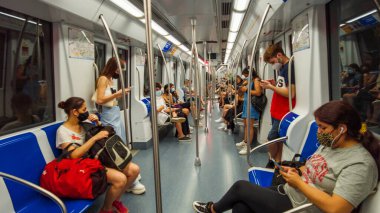 BARCELONA, İSPAN - 17 HAZİRAN 2021: