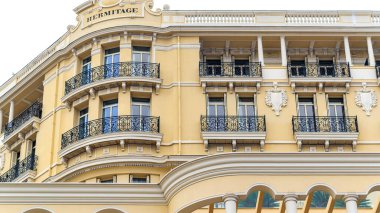 Monako 'daki Hermitage Oteli manzarası