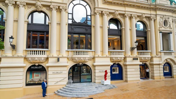 Monaco September 2021 Monte Carlo Casino 브랜드 — 스톡 사진