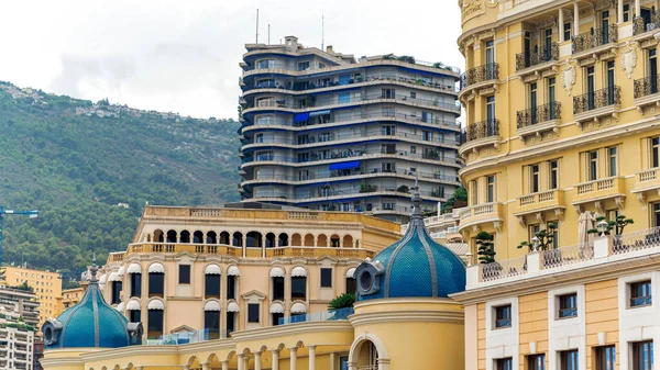 View Multi Storey Residential Buildings Greenery Monaco — Stock Photo, Image