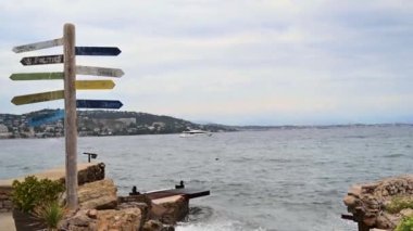 Sainte-Marguerite Adası 'nda bir dönüm noktası, Fransa' da Cannes