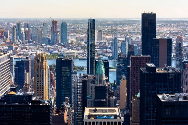 Vista Del Centro Nueva York Desde Punto Vista Estados Unidos — Foto de Stock