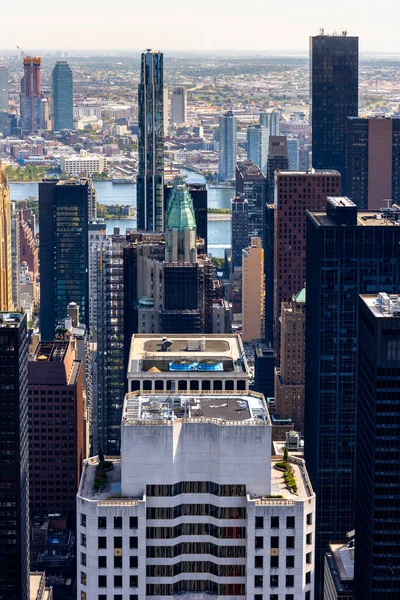 Vista Del Centro Nueva York Desde Punto Vista Estados Unidos — Foto de Stock