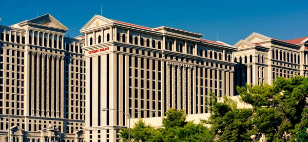 Las Vegas Usa September 2019 Вигляд Готелю Caesars Центрі Міста — стокове фото