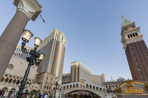 Las Vegas Usa September 2019 Streescape City Downtown Het Venetiaanse — Stockfoto