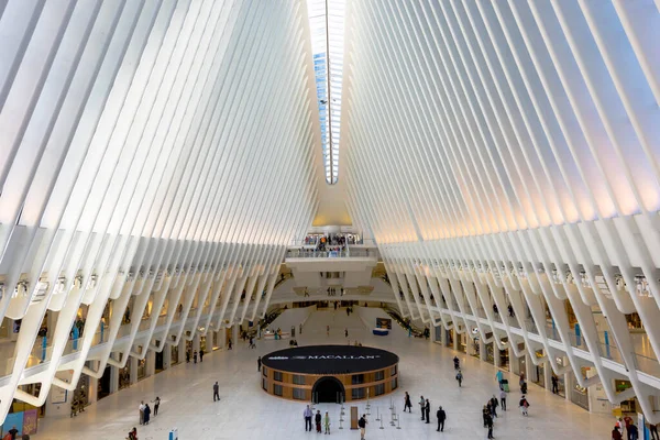 New York Usa September 2019 View World Trade Center Station — Stock Photo, Image