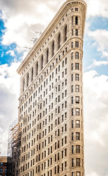 New York Usa September 2019 Zicht Gevel Van Het Flatiron — Stockfoto