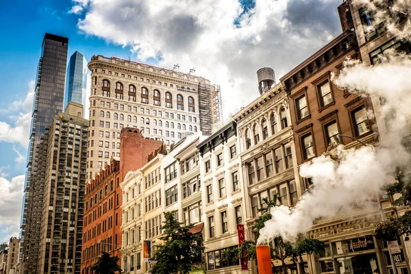 New York Usa September 2019 Zicht Het Flatiron Gebouw Het — Stockfoto