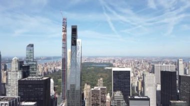 New York 'taki binaları tepeden izle