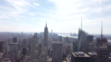 New York 'taki binaları tepeden izle