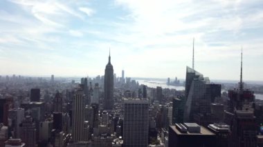 New York 'taki binaları tepeden izle