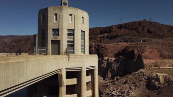 Hoover Dam Und Lake Mead Raum Las Vegas — Stockvideo