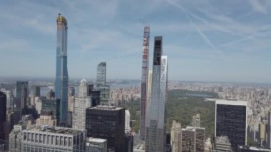 New York 'taki binaları tepeden izle
