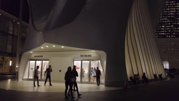 New York City Usa September 2019 Westfield World Trade Center — Stockvideo