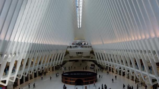 New York City Usa September 2019 Westfield World Trade Center — Stockvideo