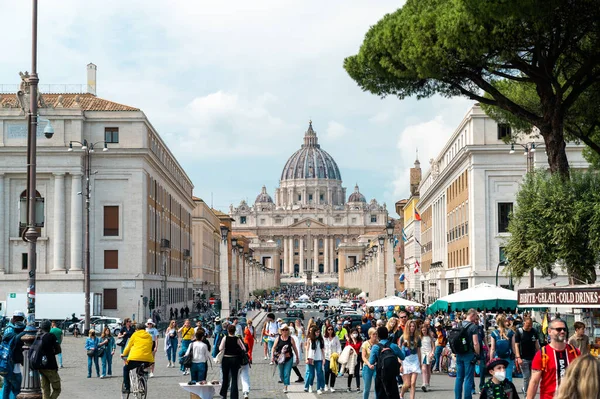 Vatican City June 2022 View Saint Peter Square Saint Peter — 图库照片