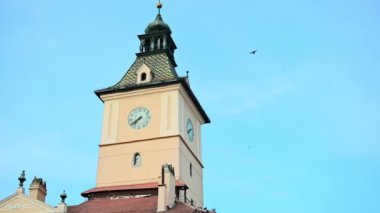 Romanya 'nın eski Brasov şehir merkezindeki İlçe Tarih Müzesi' ne yakından bak