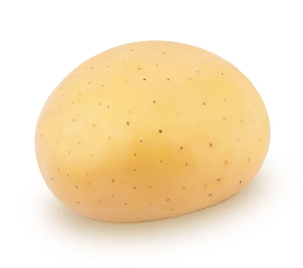 Fresh whole potato isolated on a white background. — Stock Photo, Image