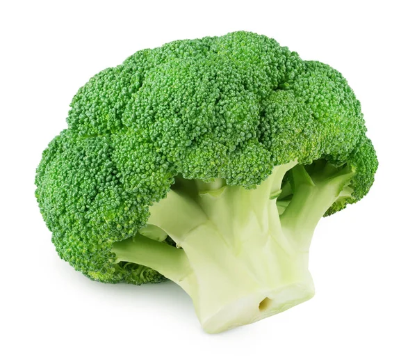 Färska gröna broccoli isolerad på en vit bakgrund. — Stockfoto