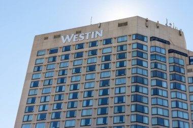 Ottawa, Kanada - 19 Eylül 2021 Ottawa şehir merkezindeki Westin Oteli