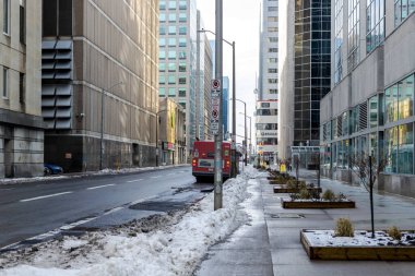 Ottawa, Kanada şehir merkezi manzarası.