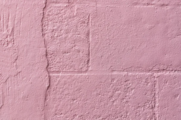 Abstract pink painted old brick wall background — 图库照片