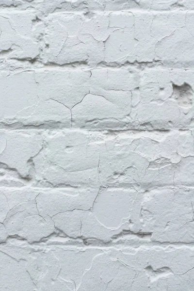 Grey brick painted wall textured background close-up. — Stockfoto