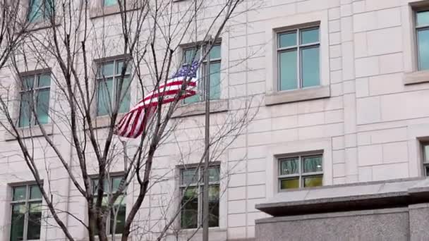 Embassy of the United States of America in Ottawa, Canada — Stock Video
