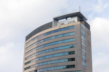 Ottawa, Kanada - 27 Şubat 2022: Kanada 'daki Ottawa Üniversitesi.