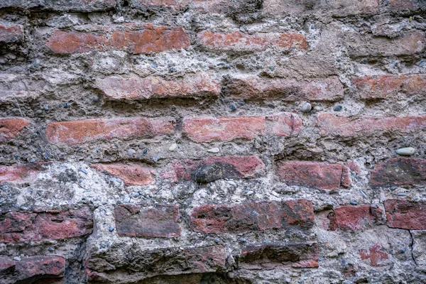 Background Wall Red Bricks Wallpaper Texture Shabby Bricks — ストック写真
