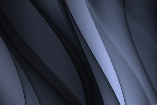 Темно Сіра Абстрактна Крива Дизайн Тла Розкіш02 — стокове фото