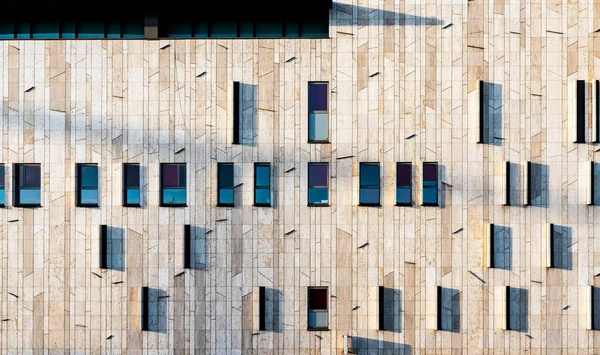Современное Здание Стиль Современной Архитектуры Промышленный Дизайн Архитектурные Детали Экстерьера — стоковое фото