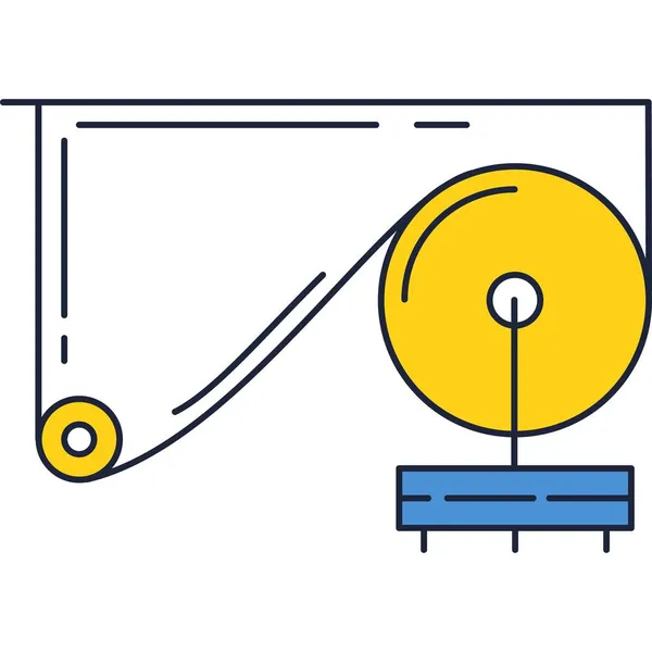 Erstellen Sie Lösung Symbol Experiment Vektor flaches Design — Stockvektor